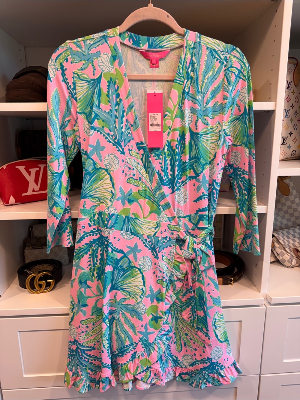 Lilly Pulitzer Jessalynne Romper Mandevilla B Hip Nautic